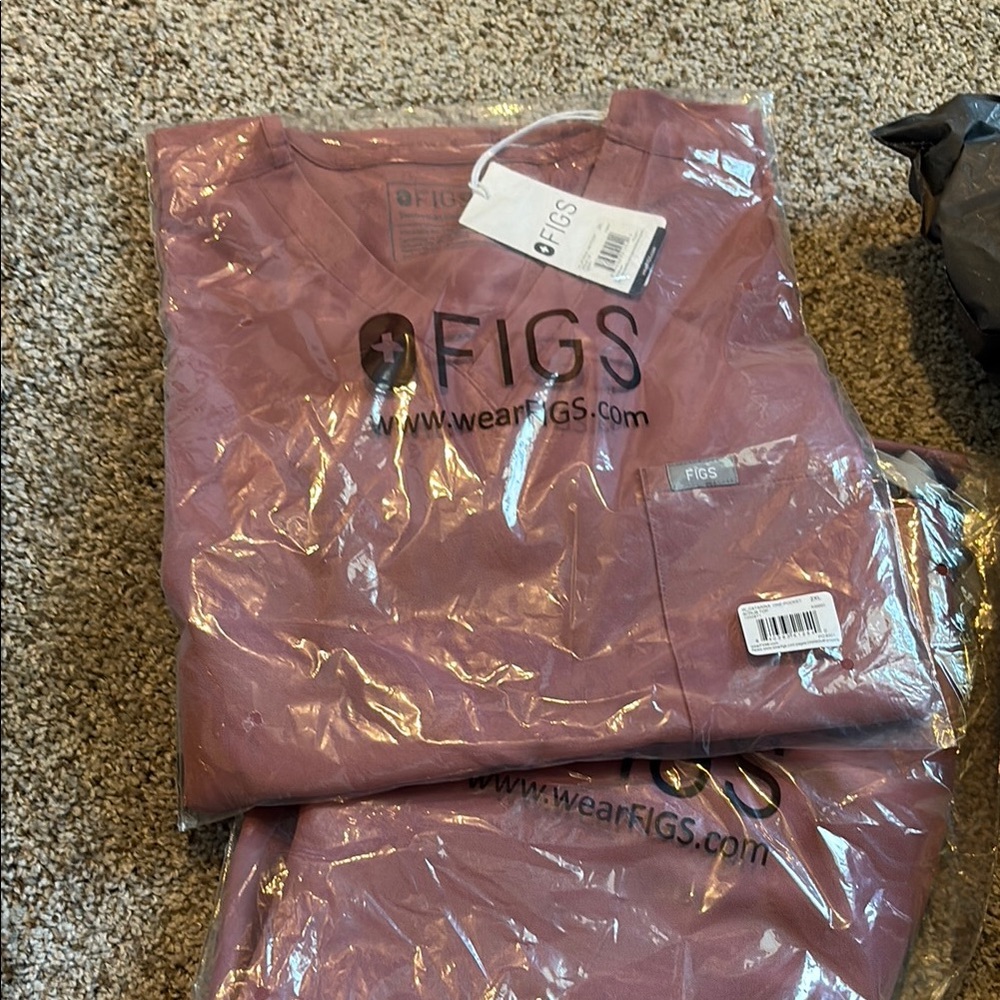 Figs Mauve Scrub Set